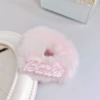 7 rabbit hair ring