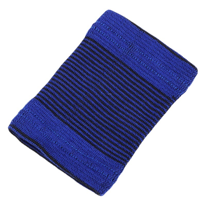Blue Sports Wrist Bracer Men's and Women's Exercise Fitness Sports Protectors Basketball Football Badminton Breathable Perspiration Wrist Bracer