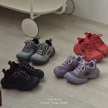 XSHX巴黎赤足鞋轻盈一体大底秋飞织亲肤男女童魔术贴秋温州童鞋