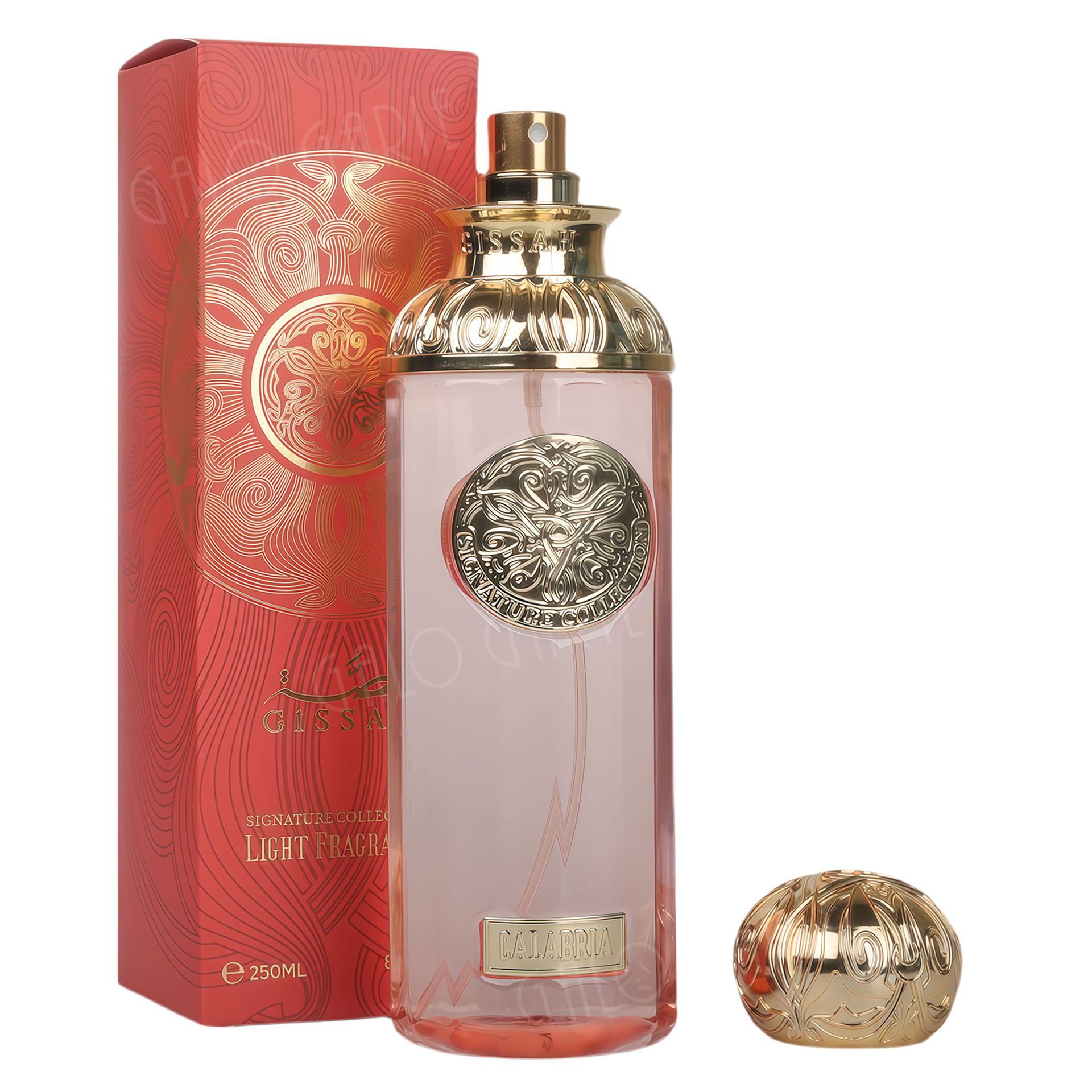 Perfume transfronterizo Gissah Calabria Perfume de comercio exterior de Oriente Medio 250ml fabricante de perfume árabe de Dubai