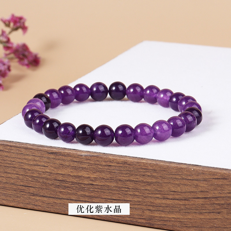 Optimized amethyst bracelet
