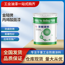 金陵油漆现货丙烯酸面漆附着力佳防腐性好彩钢瓦翻新