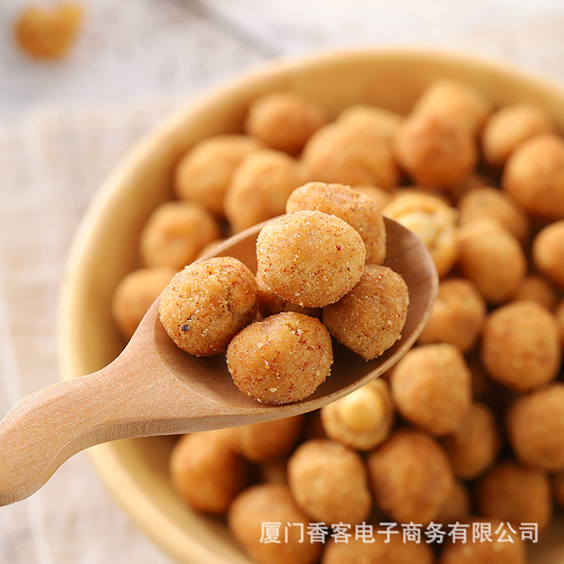 多味のピーナッツのおかしな味の豆の魚の皮のピーナッツの小さい包装のばら売りのつまみのつまみの食いしん坊の軽食のレジャー食品|undefined