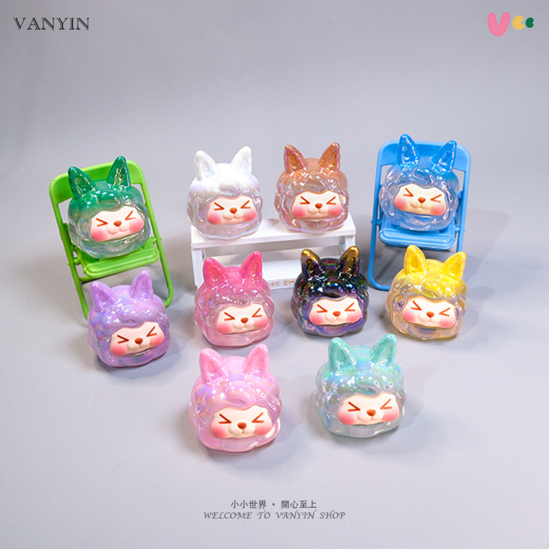 新しいグラデーション電気メッキビッグマックキキ漫画かわいい樹脂装飾品 diy ジュエリーカーアクセサリー卸売 ins|undefined