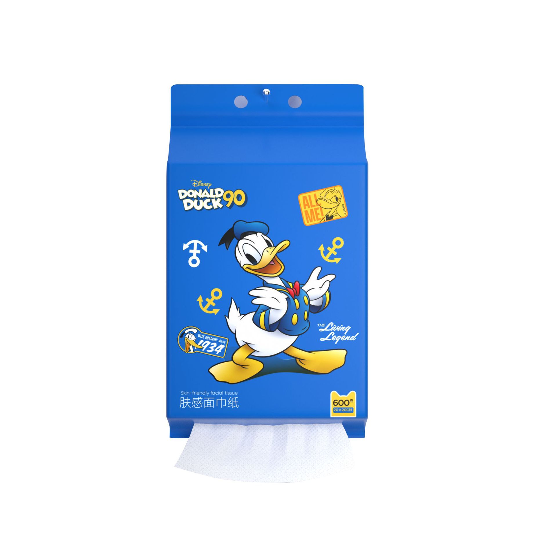 Disney Pato Donald serie colgante de algodón toalla suave engrosada toalla facial desechable 600g salón de belleza ropa familiar