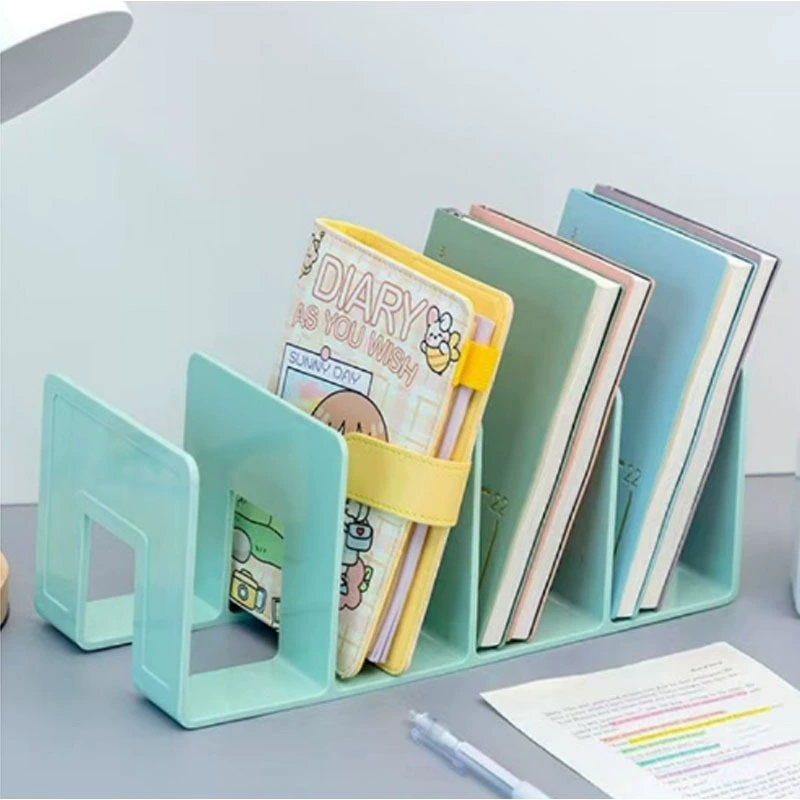 Серия Morandi прозрачная книжная стойка разделитель для студентов настольное хранение полка книжные упоры офис информации полка барьер