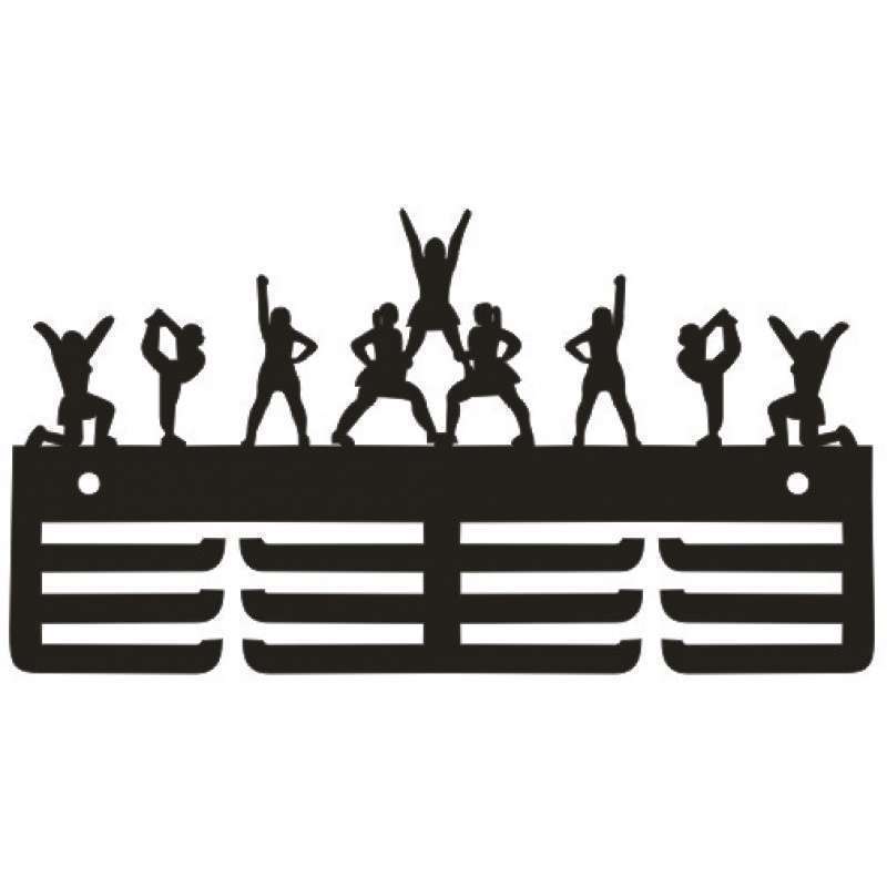 9인 치어리딩 메달 스탠드