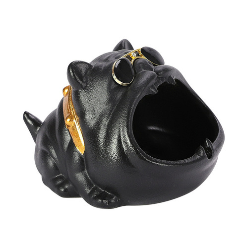 Cross-border foreign trade ashtray creative cartoon orangutan windproof ceramic home living room trend car European wholesale
