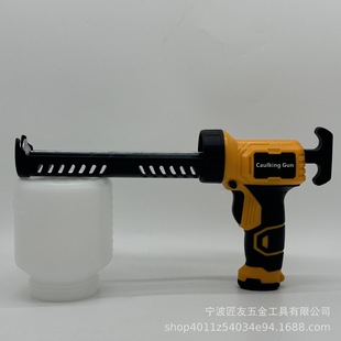 Electric glue gun electric caulking gun dry battery glue gun hard tube glass gun single tube glue gun