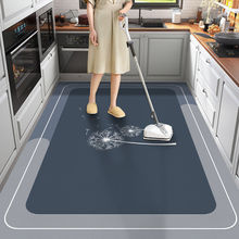 硅藻泥吸水速干地垫厨房吸油防滑脚垫简约家用餐厅耐脏易清理地垫