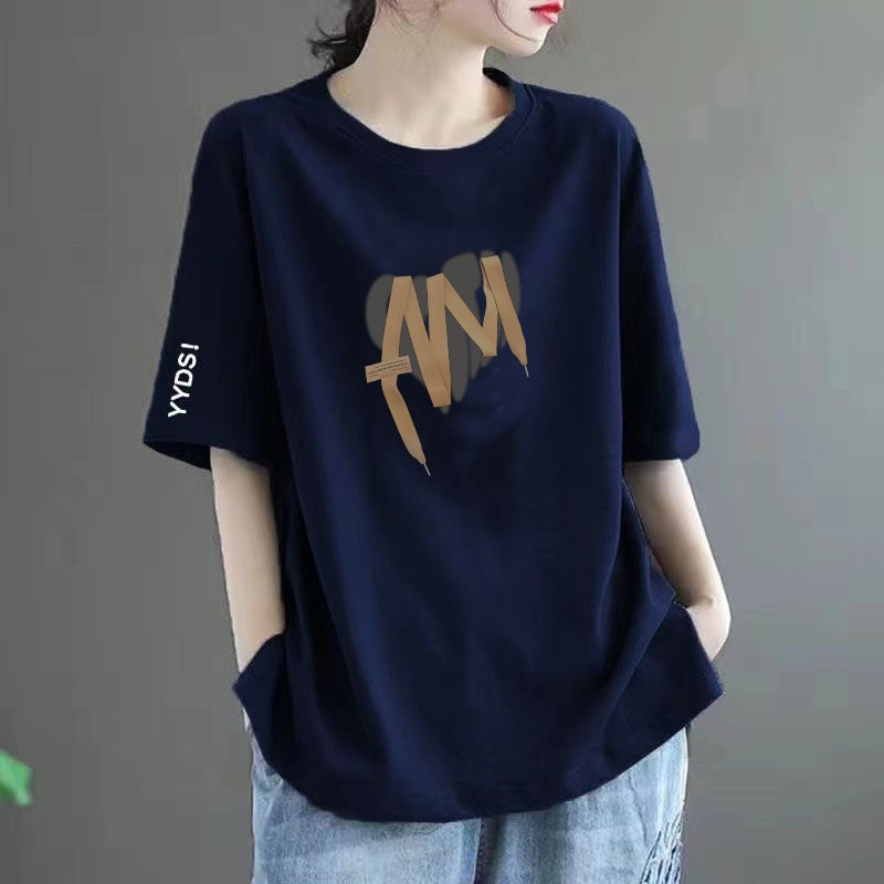 Special fat plus size women's 300kg chubby girl plus size T-shirt women's meat-covered maternity summer new coat loose slim