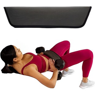 Cross-border indoor sports hip bridge with hip thrust belt dumbbell non-slip liner fitness family weight-bearing exercise