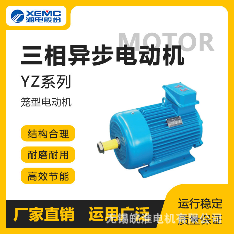 湖南湘潭一级能效电机YZ系列笼型三相异步电动机高效11kw22kw55kw