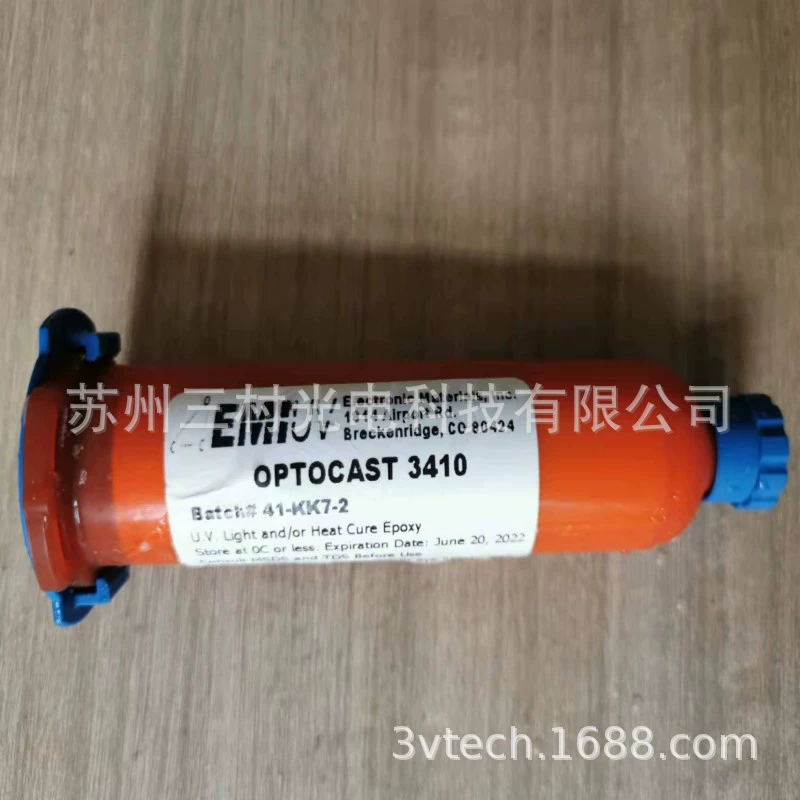 Американский клей EMI Optocast 3410, УФ-отверждаемый клей, УФ-клей