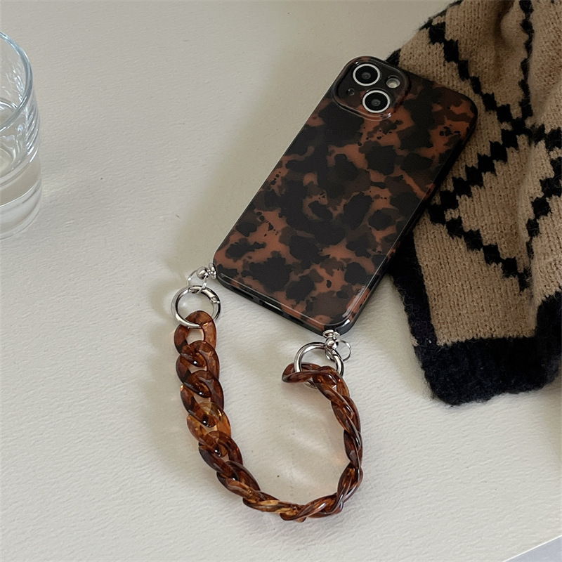 Color Block Pattern Vintage Style Color Block Silica Gel Phone Cases