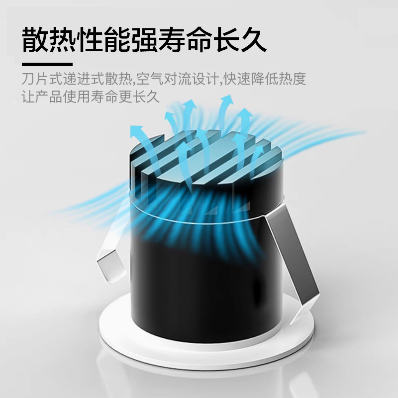 LED Mini proyector incrustado vitrina salón techo atmósfera pequeña colina estrellado miniatura pequeño agujero Downlight