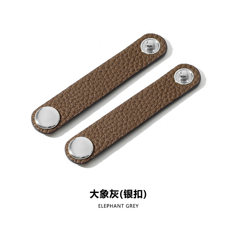 D-55 elephant gray silver buckle/2