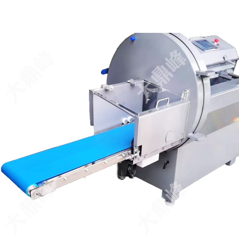 Máquina de corte de carne congelada máquina automática de corte de acero inoxidable gran máquina de corte de filete salmón cocido corte de carne congelada image 5