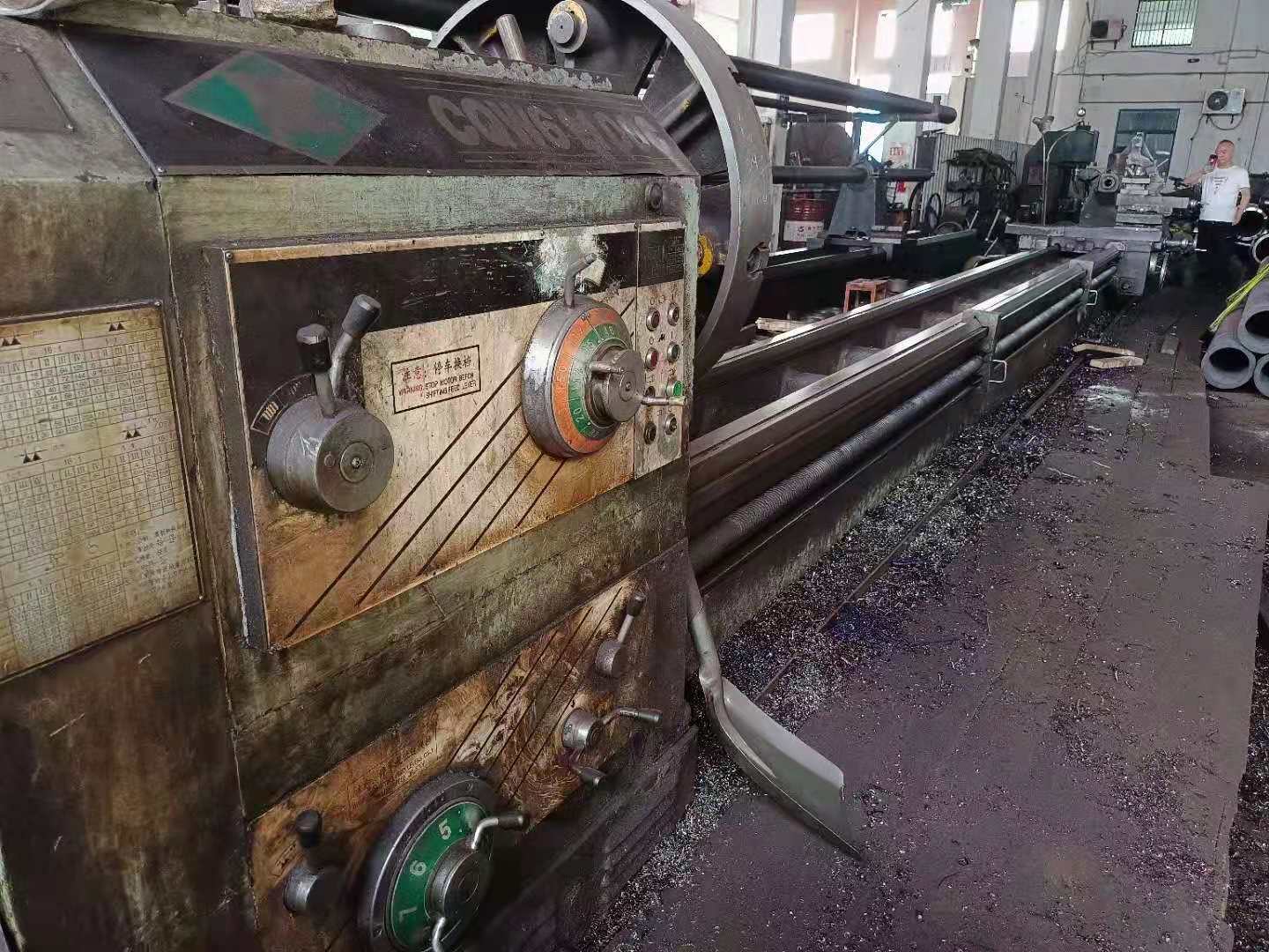 出售二手福州CQW61100Cx10米卧式车床二手普车二手福州车床