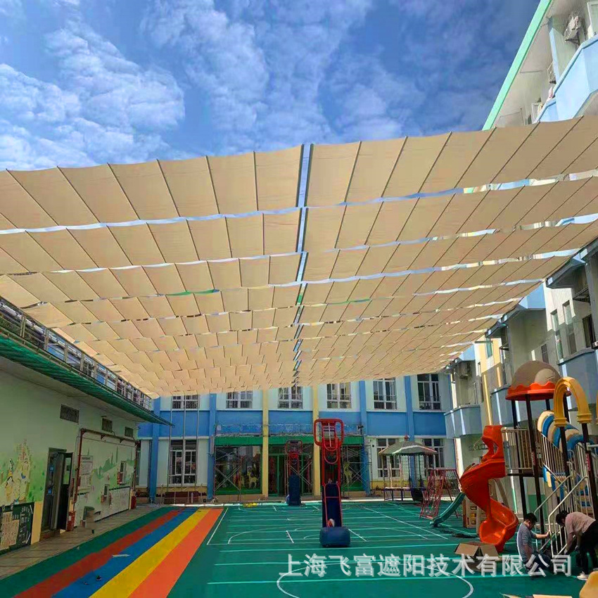 阳光房遮阳顶电动天棚帘 天窗玻璃房折叠顶棚遮光帘隔热窗帘加工-阿里巴巴