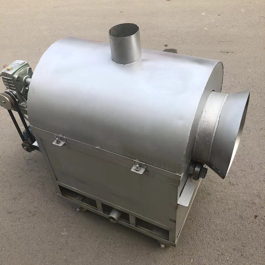 花生大豆芝麻八角炒货机 不锈钢五谷智能翻炒机 多功能炒货机