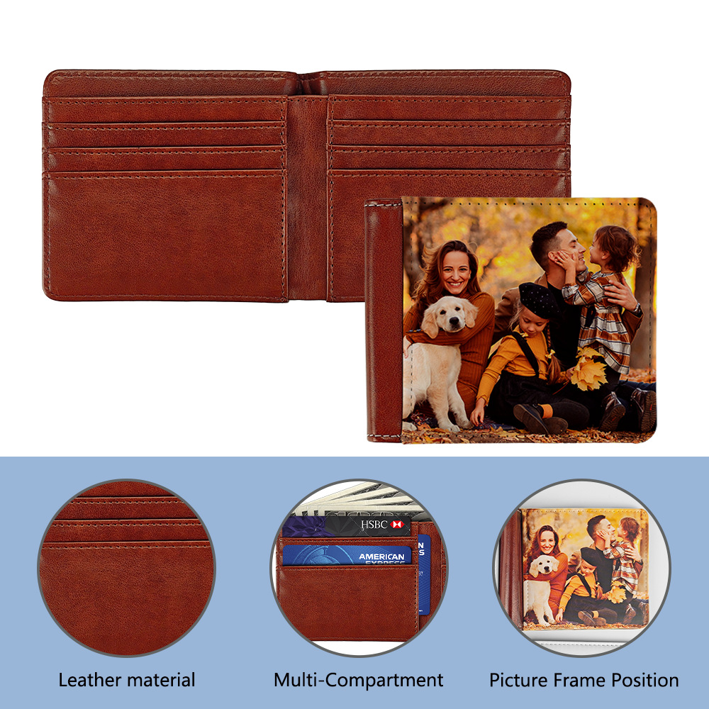 Venta directa de fábrica impresión de transferencia térmica a doble cara 6 posiciones de tarjeta material de billetera en blanco al por mayor