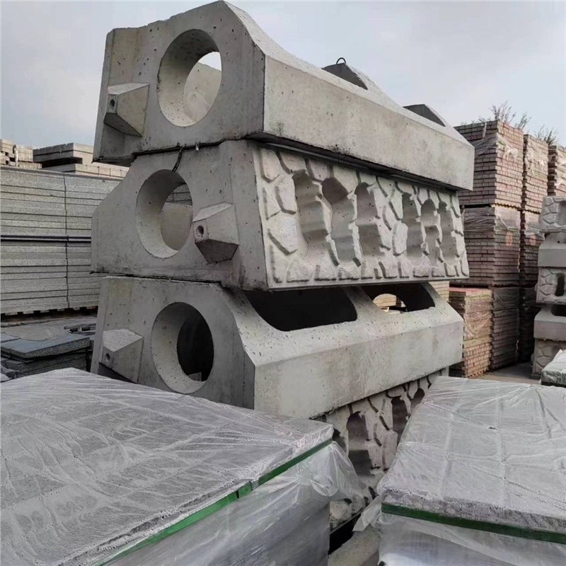 混凝土河道生态护坡砖阶梯式生态框植草护坡框水泥挡墙砖生产厂家