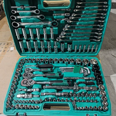 Wrench Combination Car Repair — Mühərrik tənzimləmə alətləri - 151-piece-24-tooth-auto-repair-set-replacement-guaranteed-if-damaged
