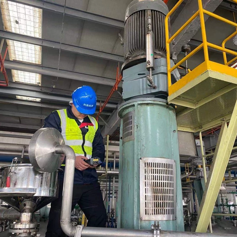 Услуги по анализу вибрации реакционного котла Услуги по обнаружению вибрации смесителя Viber X4