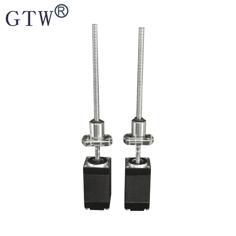 20闭环滚珠丝杆步进电机 微型直线电机带编码器 混合式两相直流电