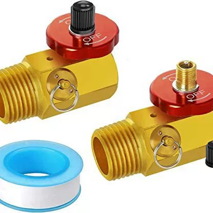Copper handheld brass safe inflatable air pump, scale 1:2, scale 1:4