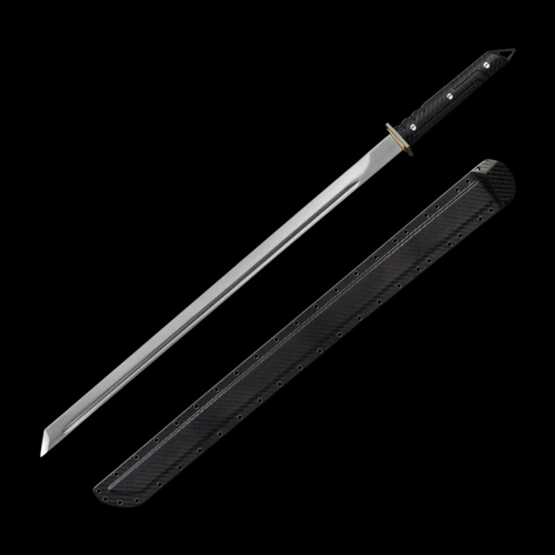 龙泉剑唐横刀现代战术冷兵器硬刀K鞘动漫武术户外车载防身未开刃