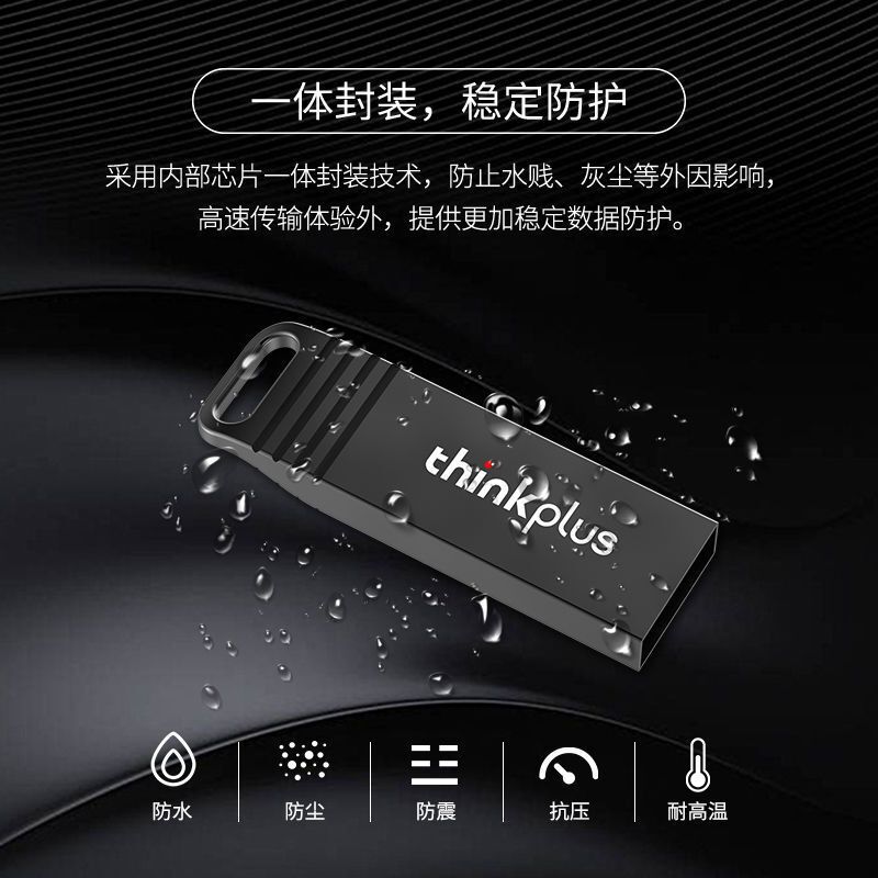 Lenovo MU221金属usb usb 2.0は、パソコンのノートパソコンの車載ビジネスオフィスの純正品に適しています|undefined