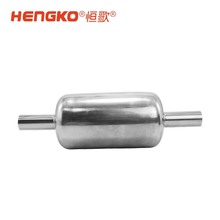 恒歌316L耐腐蚀大宗氢气终端过滤器大流量过滤纯化不锈钢滤芯