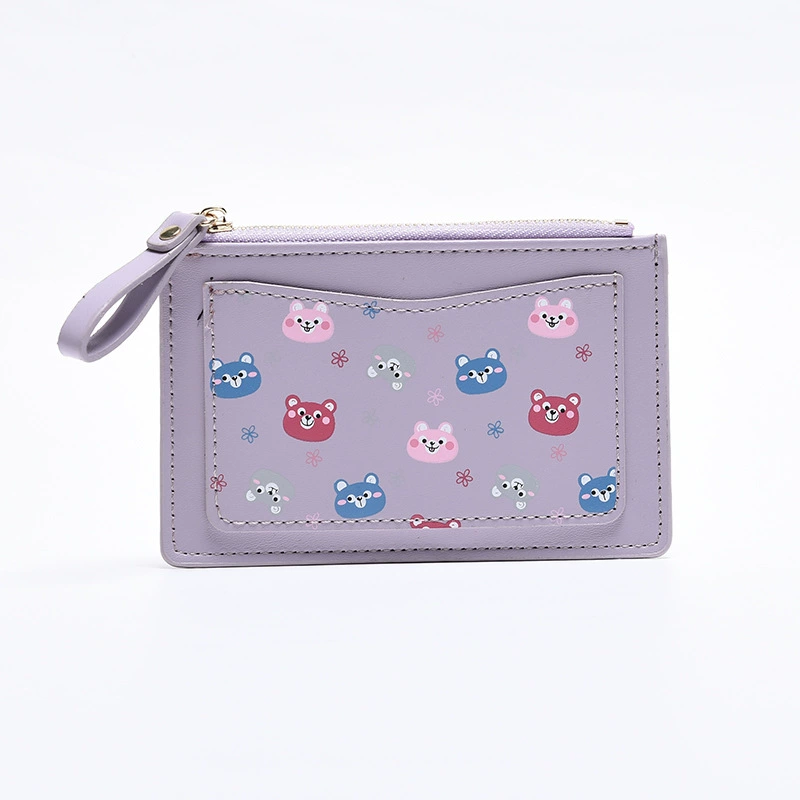 Wallet, short thin cartoon shoulder bag, Korean style