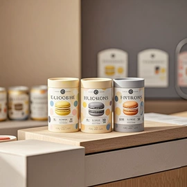 纸罐;纸筒、纸管;塑料食品袋