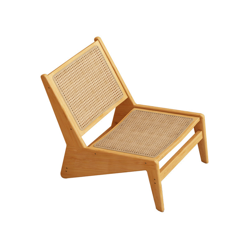 Balcón casual sofá de ratán perezoso sofá sofá nórdico balcón individual silla simple