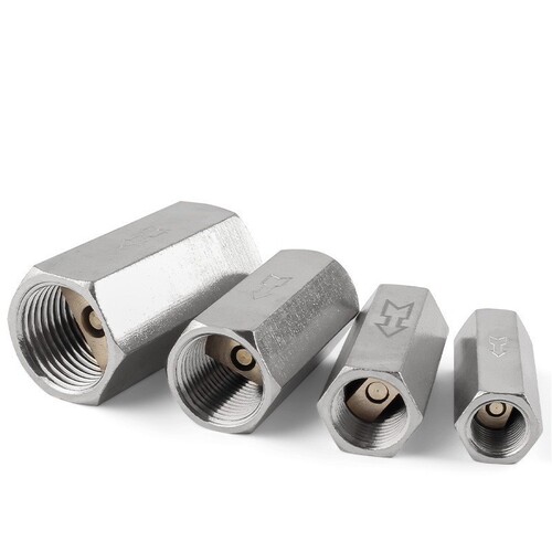 Manufacturer wholesale pneumatic one-way valve CV-06 gas check valve one-way straight valve 1 minute 2 minutes 3 minutes 4 minutes inner wire
