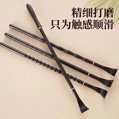 紫檀かゆみ家庭用無垢材背中かき老人楽無人かゆみかき無垢材かゆみかき