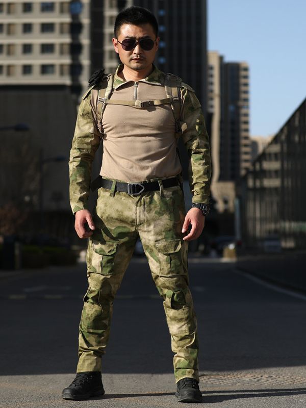 Fabricantes mayoristas de comercio exterior ropa de rana táctica G3 hombres y mujeres extienden al aire libre anti-desgaste entrenamiento militar