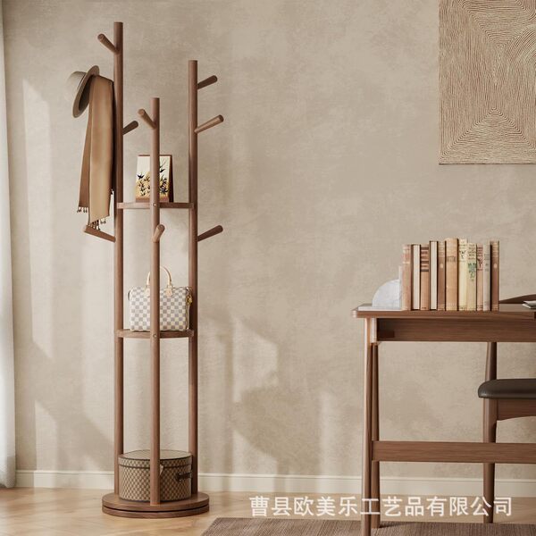 Hanger from natural wood