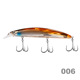 Sinking Minnow Fishing Lures Hard Plastic Minnow Baits Bass Trout Fresh Water Fishing Lure