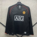 0708 manchester united second guest long sleeves