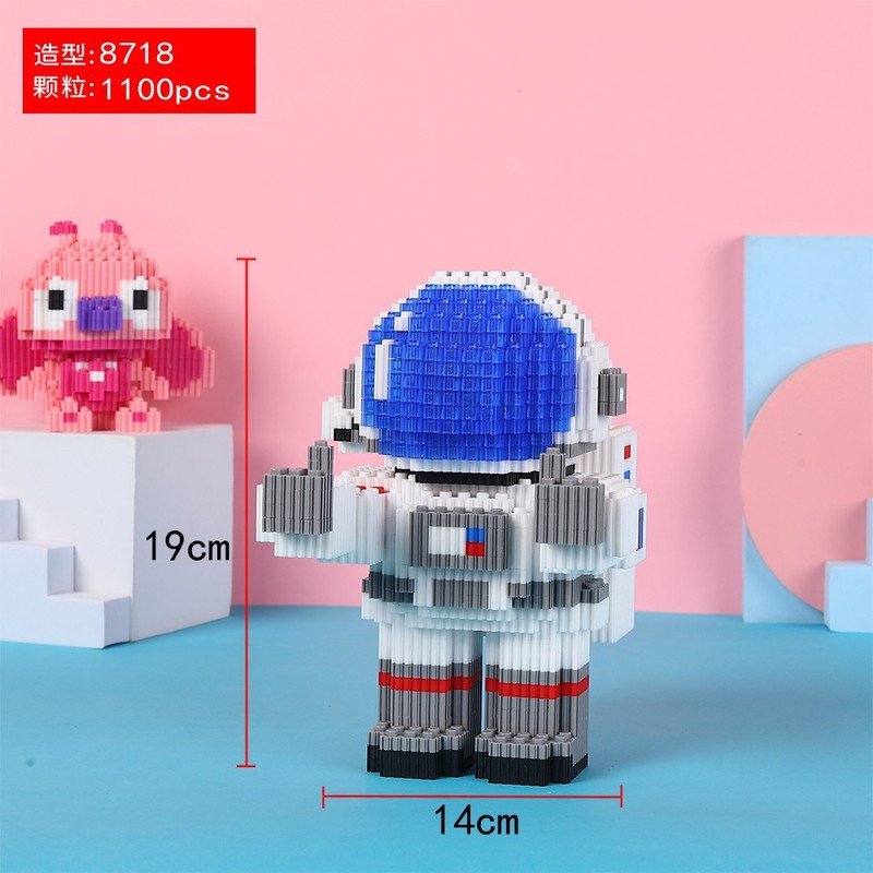 财神爷立体拼图品牌IP积木玩具益智儿童玩具拼装积木财神模型摆件|undefined