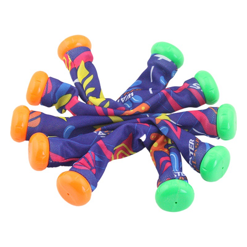 Amazon nuevo verano nuevo color DE BUCEO exótico impreso paño juguete niños playa piscina buceo palo