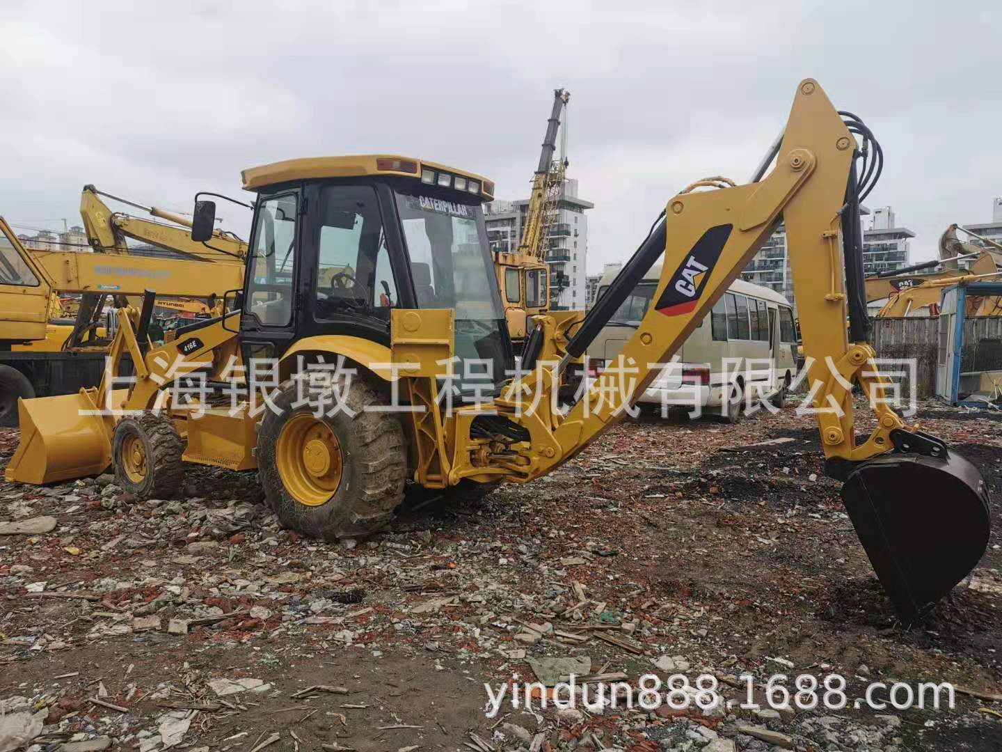 CATERPILLAR卡特彼勒416E两头忙.挖掘装载机出售
