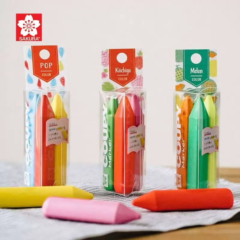 Japonés Sakura Cherry Blossom COUPY resaltador crayón marcado pluma mano cuenta estudiante marcador color