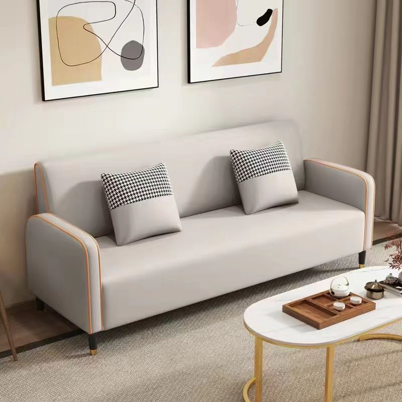 Nordic Fabric Sofa for Small Living Rooms, Simple Modern Style, Double or Triple Seat, Suitable for Rental Apartments, Simple Small Sofa