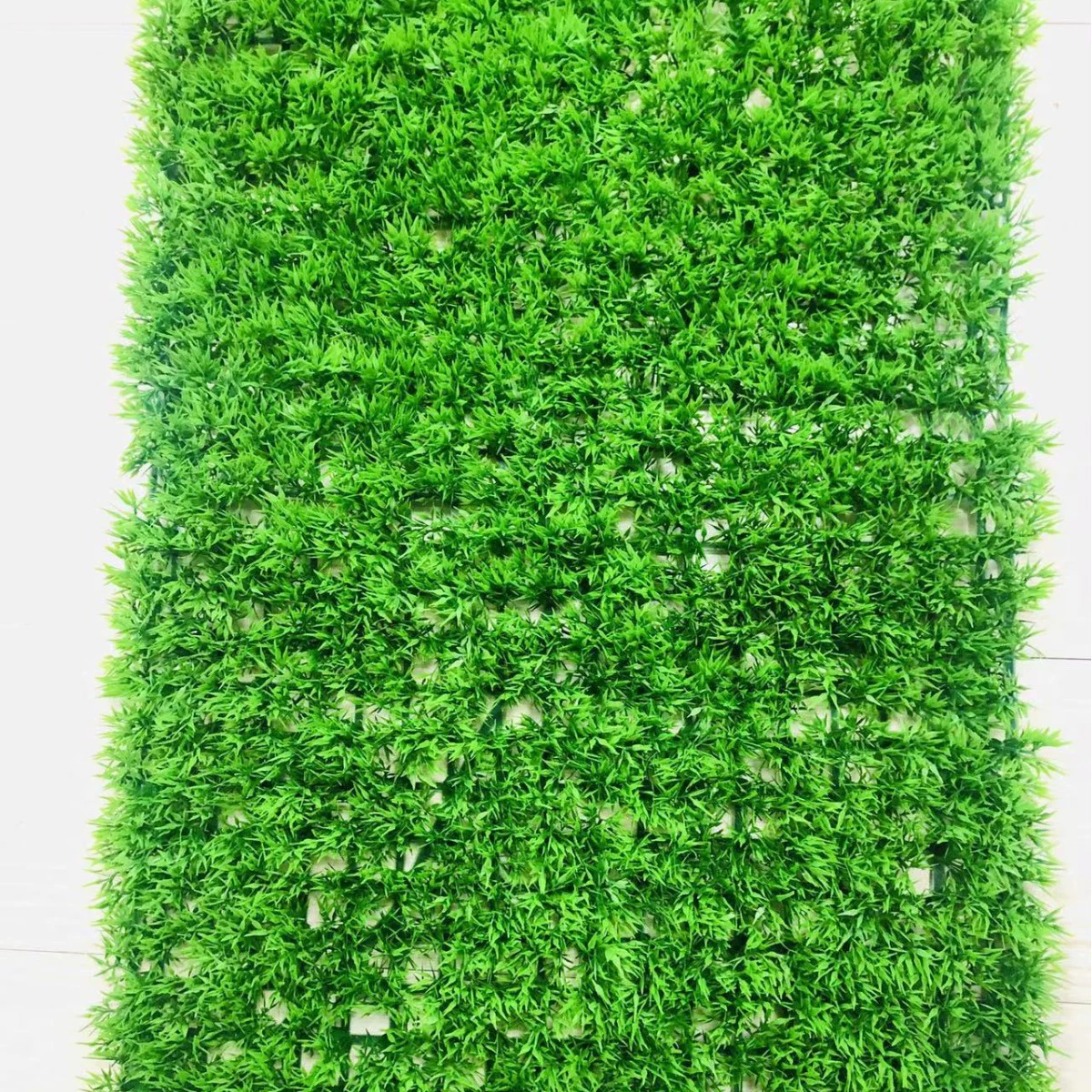 Artificial Plant Wall Panel, Simulation Grass 40×60 cm, Plastic Modular Greenery Mat