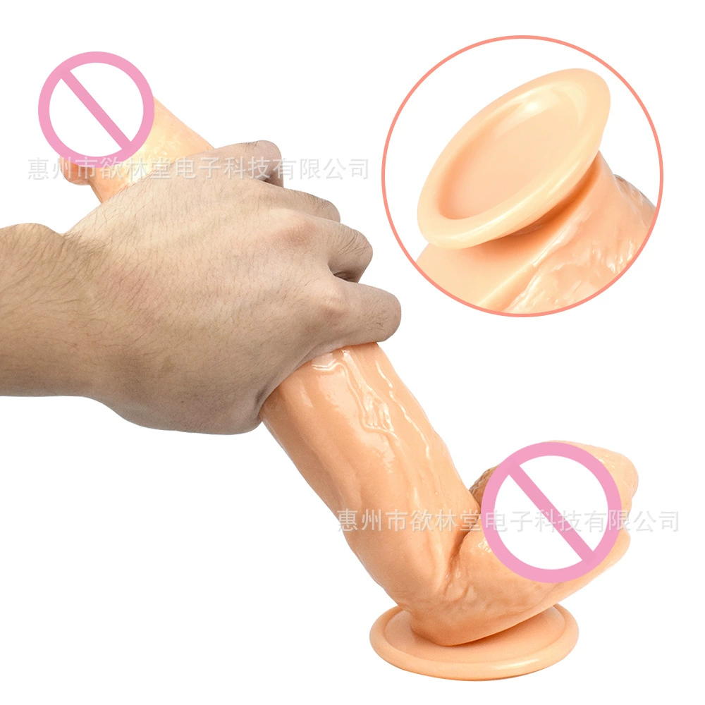 欲林堂 Big thick European and American simulation and false penis dildo Amazon women masturbation device adult sex varieties horse penis